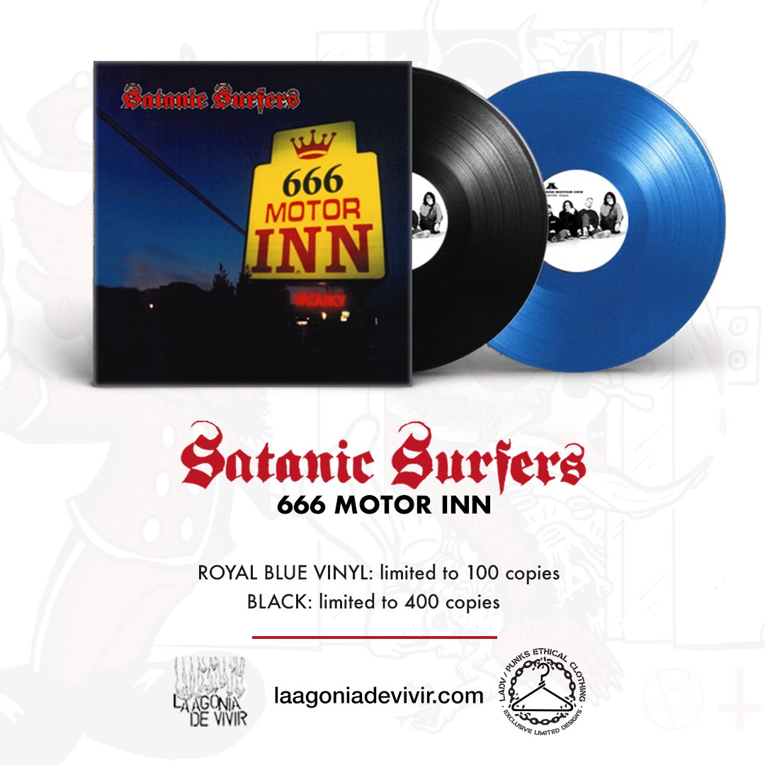 セット！STANIC SURFERS /666MOTOR INN レコード - 洋楽